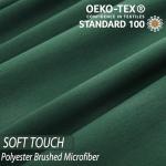 Soft Olive Green Twin Bed Set with Deep Pockets