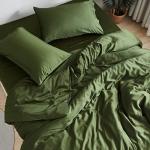 Queen Sheet Set, 100% Viscose, Green 3-Piece