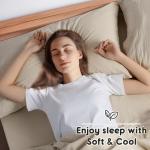 100% French Linen King Size Bed Sheets Set