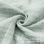 Soft Cotton Muslin 4-Layer Bed Blanket