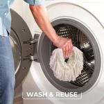 ROKOO Easy Wring Spin Mop and Bucket Set