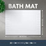 Eco-Friendly Cotton Bath Mat Set - 2 Pack