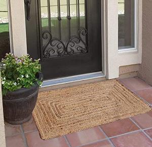 Handwoven Jute Reversible Vintage Area Rug