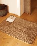 Handwoven Jute Reversible Vintage Area Rug