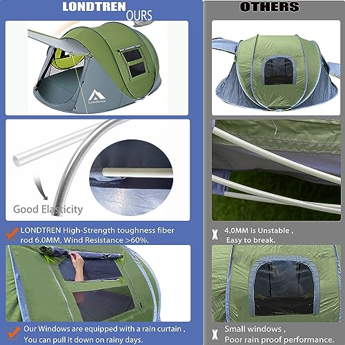 4-Person Waterproof Military Pop Up Tent
