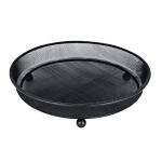 Set of 2 Metal Ground Feeders for Birds