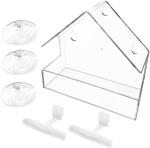 Window Bird Feeder Set with Strong Suction Cups