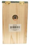 Wooden Bird Nesting Box with Hinged Roof