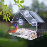 Window Bird Feeder Set with Strong Suction Cups