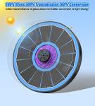 Solar Bird Bath Fountain with 7 Nozzles