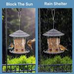 Outdoor Bird Feeders - 2 Pack Hanging Set