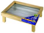 Wooden Ground Feeder Tray for Wild Birds