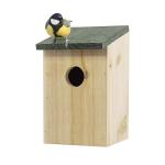 Wooden Bird Nesting Box for Small Wild Birds