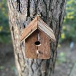 Wooden Birdhouse Nest Box Set for Garden