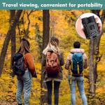 Compact 200x25 Binoculars for Bird Watching