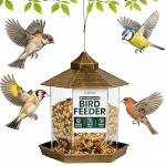 GloBrite Hexagon Bird Feeder for Gardens