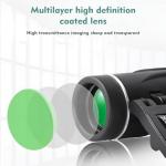 Compact 200x25 Binoculars for Bird Watching