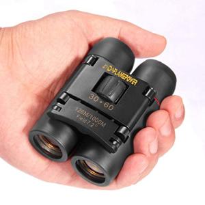Compact 30x60 Waterproof Binoculars for Birdwatching