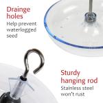 I Love Robins Pearl Bird Feeder - Small