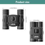 Compact 200x25 Binoculars for Bird Watching
