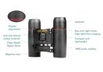 Compact 30x60 Waterproof Binoculars for Birdwatching