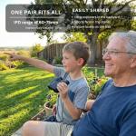 Compact 10x25 Binoculars for Bird Watching and Sport