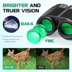 Lightweight Waterproof 12x25 Binoculars for Bird Watching