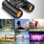 Compact 30x60 Binoculars for Birdwatching and Travel
