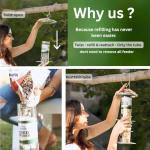 Heavy-Duty Stainless Steel Bird Feeder for Small Birds