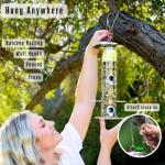 Heavy-Duty Stainless Steel Bird Feeder for Small Birds