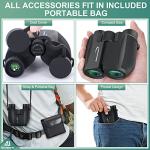 Compact 10X25 Binoculars for Bird Watching and Travel