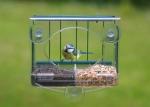 Pigeon-Proof Window Feeder with Seed Tray