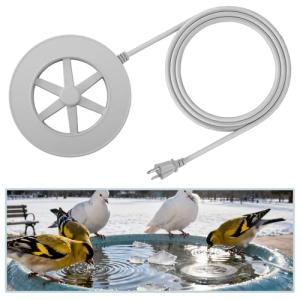 70W Heated Bird Bath with Thermostatic Control