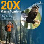 High Power 20x52 Binoculars for Bird Watching
