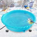 Heated Bird Bath for Winter Outdoor Use