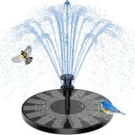 Solar Floating Fountain for Bird Bath and Garden