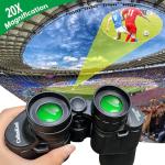 High-Power 20x50 Waterproof Binoculars for Birdwatching