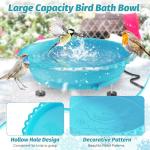 Heated Bird Bath for Winter Outdoor Use