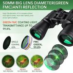 High-Power Waterproof Binoculars for Birdwatching and Travel