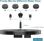 Solar Floating Fountain for Bird Bath and Garden