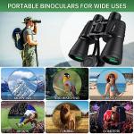 High-Power Waterproof Binoculars for Birdwatching and Travel