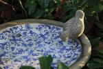Esschert Design Ceramic Bird Bath 32cm