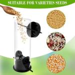 Hanging Seed Feeders for Small Birds - 2 Pack
