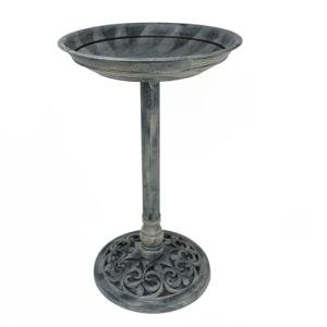 Freestanding Bird Bath for Garden and Yard