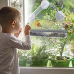 Shudyear Acrylic Window Bird Feeder with Suction Cups