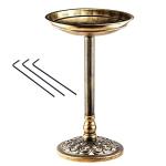 Bronze Weatherproof Bird Bath for Gardens