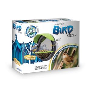 Window Bird Feeder with Bird Guide for Kids