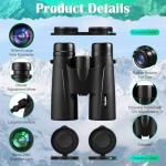 Compact 12x50 Binoculars for Bird Watching