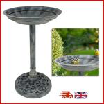 Freestanding Bird Bath for Garden and Yard