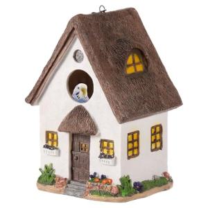 Colourful Hanging Bird House for Garden Birds